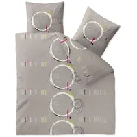 CELINATEX Fashion Bettwäsche 200x200 cm 3teilig Baumwolle, Bettgarnitur für