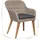 vidaXL Gartenstuhl 56 x 60 x 82 cm braun 2 St.