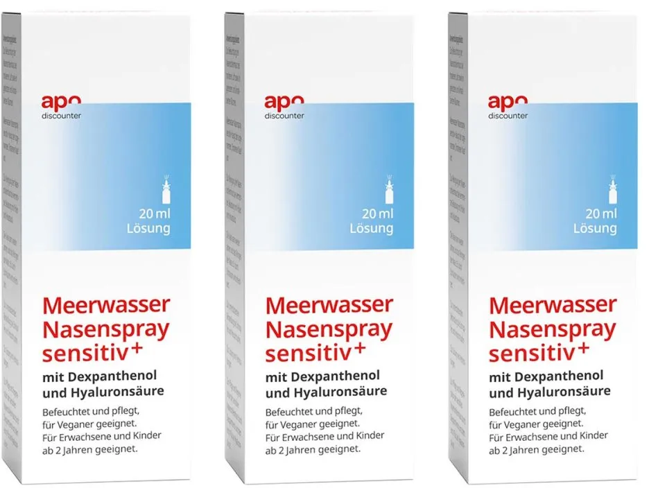 Pflegendes Nasenspray Hyaluron & Dexpanthenol von apodiscounter