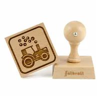 Folkroll Keksstempel Traktor, 55x55 mm, Cookiestempel, Backstempel, Keks, Stempel,