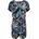 Playsuit Black fruity 5XL