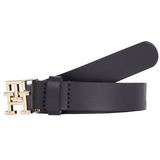 Tommy Hilfiger TH Logo Belt 2,5 W95 Space Blue