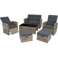 Tectake Rattan Lounge Bari 
1