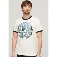 Superdry T-Shirt »PHOTOGRAPHIC LOGO T SHIRT«, Gr. S, Winter white) , 83361368-S