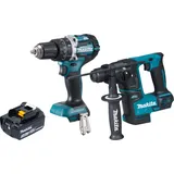 Makita DLX 2278 F1 Akku Kombo Kit + DHP 484 Schlagbohrschrauber 54 Nm + 1x Akku 3,0 Ah - (Akkubetrieb)