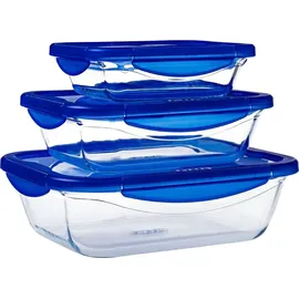 Pyrex Glasbehälter rechteckig transparent 3,4 l