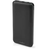 Nedis UPBKPD10000BK 10000 mAh Lithium Polymer (LiPo), 3,7 V, 18 W, Schwarz