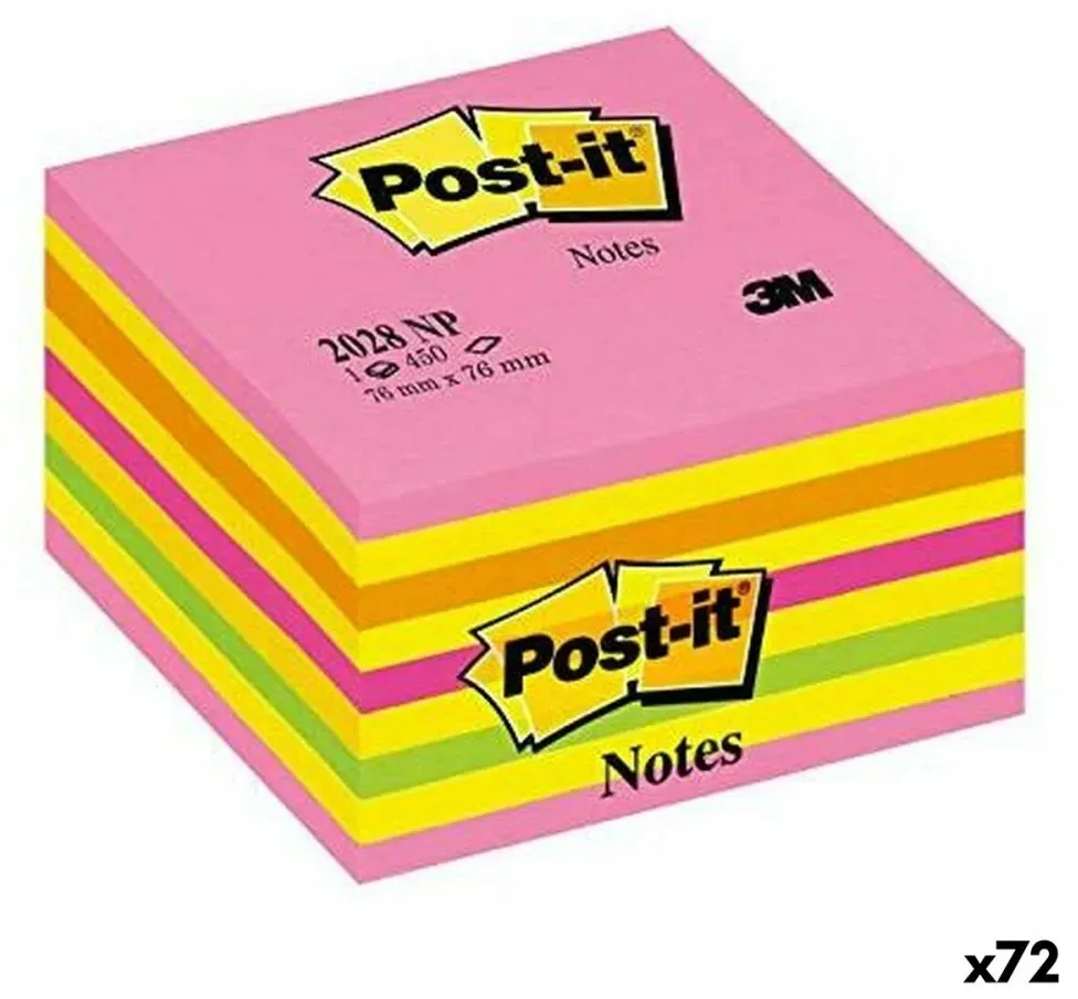Haftnotizen Post-it Rosa 76 x 76 mm (72 Stück)