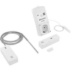 Broko Set Dunstabzug | BL220FT | Funk-Schalter Schuko + Fensterkontakt + Temp