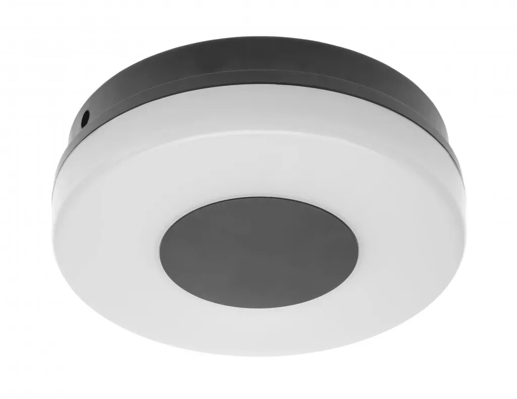 GTV energieeffiziente LED Deckenlampe TWIST 10W IP65 rund - neutralweiß (4000K)