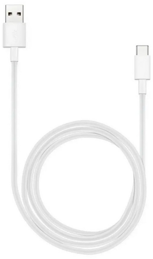 Huawei Ladekabel, Smartphone-Kabel, USB Type-C, USB Typ A, Schnellladung, Weiß, Kabellänge 1 Meter weiß