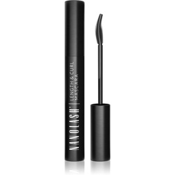 Nanolash Length&Curl Mascara Mascara für längere, geschwungenere und vollere Wimpern 10 ml