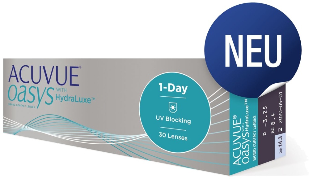 ACUVUE OASYS 1-Day with HydraLuxe 30er Tageslinsen