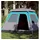 vidaXL Kuppelzelt 4 Personen Blau