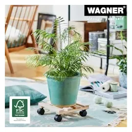 Wagner Pflanzenroller Paletti 28 x 28 x 8 cm