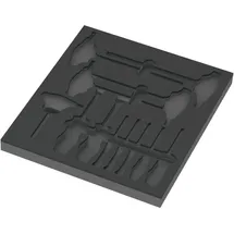 WERA 9813 Schaumstoffeinlage Hex Schraubendreher Set 1 ohne Werkzeug