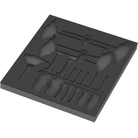 WERA 9813 Schaumstoffeinlage Hex Schraubendreher Set 1 ohne Werkzeug