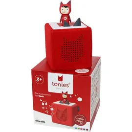 Tonies Toniebox Starterset rot mit Kreativ-Tonie