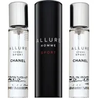 Chanel Allure Sport Eau de Toilette refillable 20 ml + Nachfüllung 2 x 20 ml