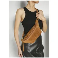 ELBSAND Bauchtasche Damen camelfarben Gr.