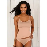 VIVANCE ACTIVE Spaghettitop Damen beige, schwarz, weiß Gr.36/38
