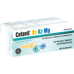 Cefavit D3 K2 Mg 2.000 I.e. Hartkapseln 100 St
