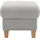 Home Affaire Polsterhocker Glendale mit Stauraum 58 x 48 x 58 cm Silber