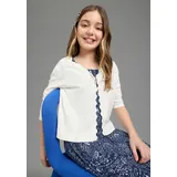 Kidsworld Strickjacke in weiß | Gr.: 116/122