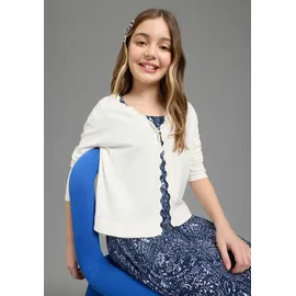 Kidsworld Strickjacke in weiß | Gr.: 116/122