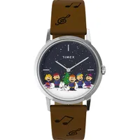 Timex Unisex Analog Handaufzug Armbanduhr x Peanuts “The Gang