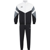 Jako Freizeitanzug Retro Schwarz/Weiß/Steingrau, S
