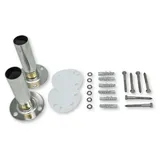 Fluidra Deutschland GmbH Leiterendstücke 1 Paar aus Edelstahl V4a für Holmdurchmesser 43 mm