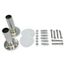 Fluidra Deutschland GmbH Leiterendstücke 1 Paar aus Edelstahl V4a für Holmdurchmesser 43 mm