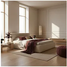 yourhouse24 Melody 180 x 200 cm Beige/Grau