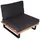 MCW MCW-H54 Loungesessel hellbraun/dunkelgrau