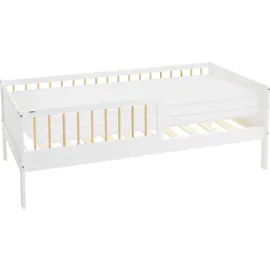 ML-Design Jugendbett ML-DESIGN 80 x 160 cm Kiefer weiß