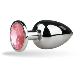 easytoys »Rosa L« Analplug aus Metall Silber