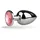 easytoys »Rosa L« Analplug aus Metall Silber