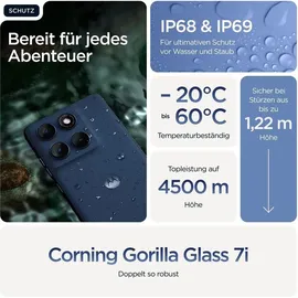 Motorola Edge 60 8 GB RAM 256 GB PANTONE Gibraltar Sea