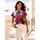 Classic Basics Schlupfbluse blau 40