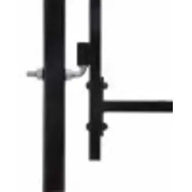 vidaXL Doppelflügel-Gartentor mit Speerspitzen 400 x 150 cm