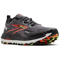 Brooks Cascadia 18 GTX Herren Blackened Pearl/Black/Tomato 45