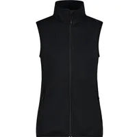 CMP Damen Weste Fleeceweste, NERO-TITANIO 13TP, 36