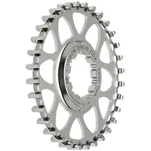 Gates Riemenscheibe CDX 9-Spline (hinten) silber 32 Zähne