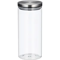 Relaxdays Vorratsglas 1,3 l 3 St.