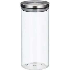 Relaxdays Vorratsglas 1,3 l 3 St.