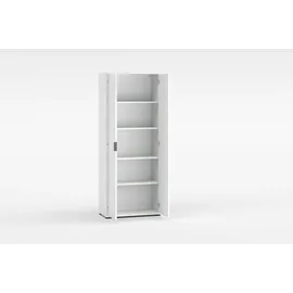 Home Affaire JOLLY Stauraumschrank 72,5 x 36 x 178 cm Weiß