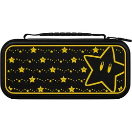 PDP Travel Case Plus GLOW Tasche Gelb Schwarz Nintendo Switch