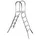myPOOL Poolleiter Edelstahl weiß 120 cm