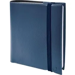 Terminkalender Time & Life Medium 16x16cm metallicblau 2024